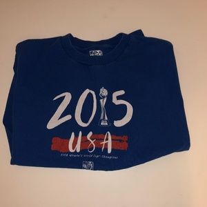 USA soccer women's world cup tshirt